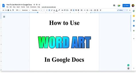 how to add word art in google docs and explore the potential of digital typography